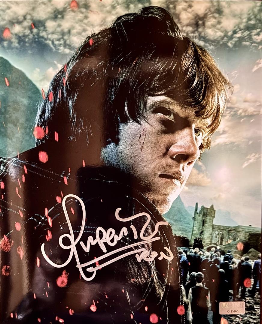 Rupert Grint 8x10 Photo (Harry Potter) - Celebrity Authentics COA